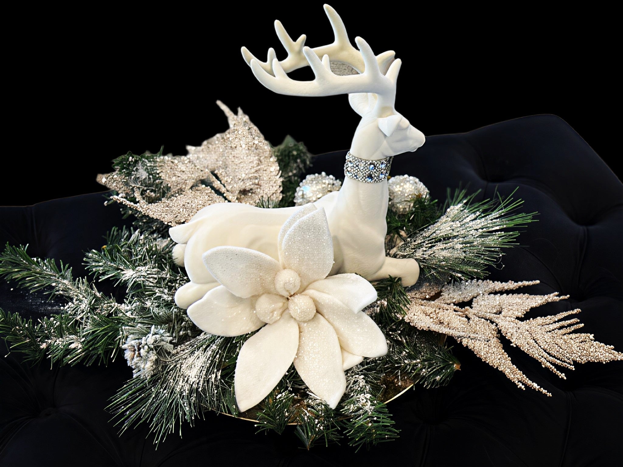 Diamond White Reindeer
