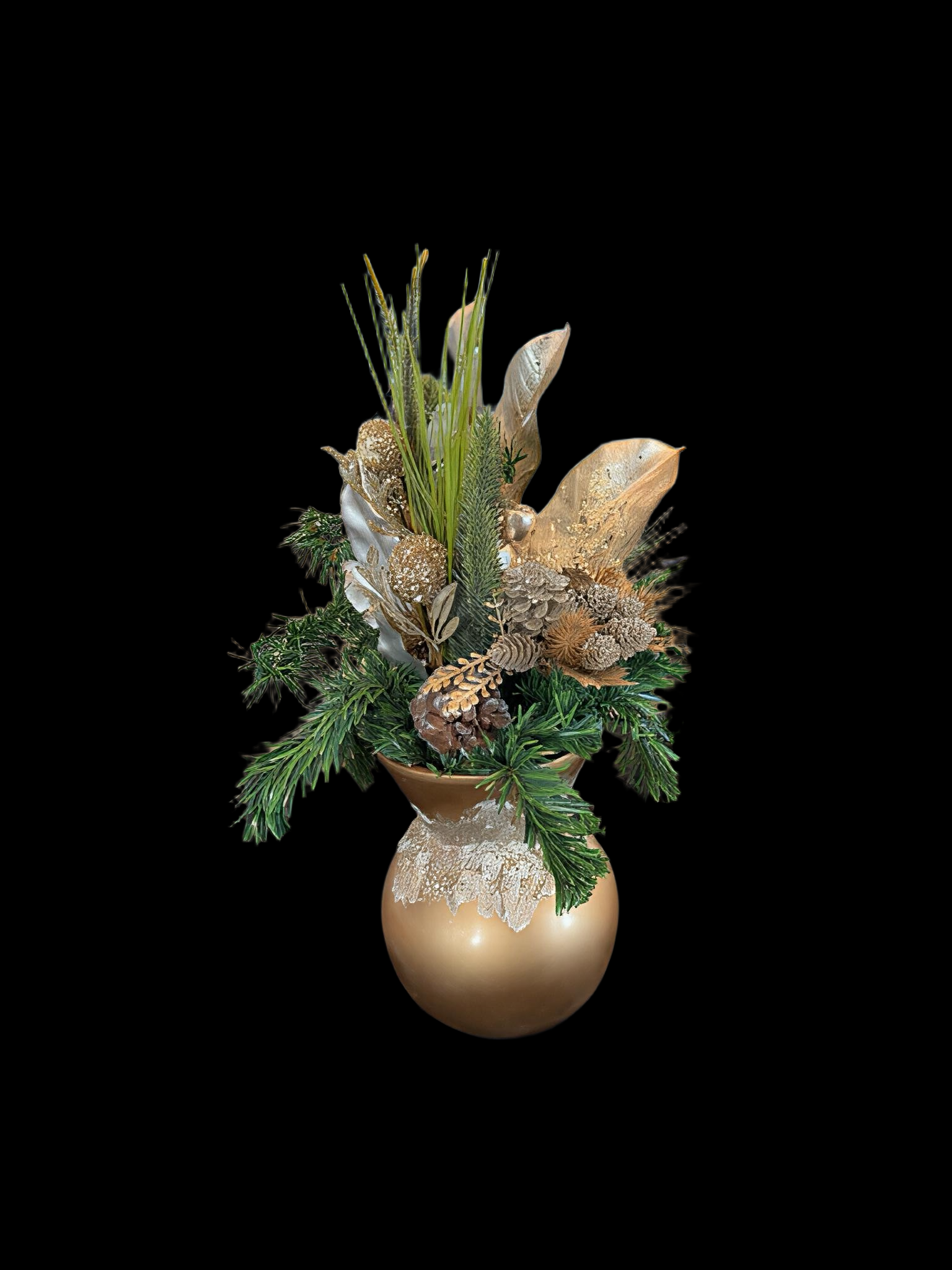 Gold Vase