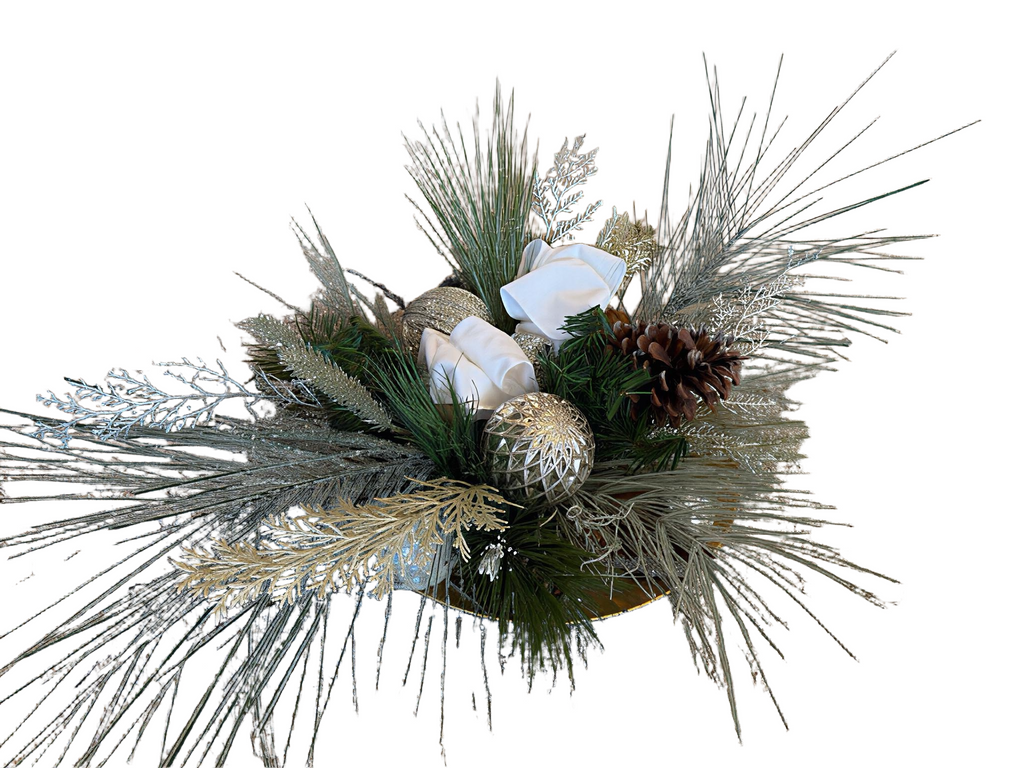 Silvery Spray Arrangement
