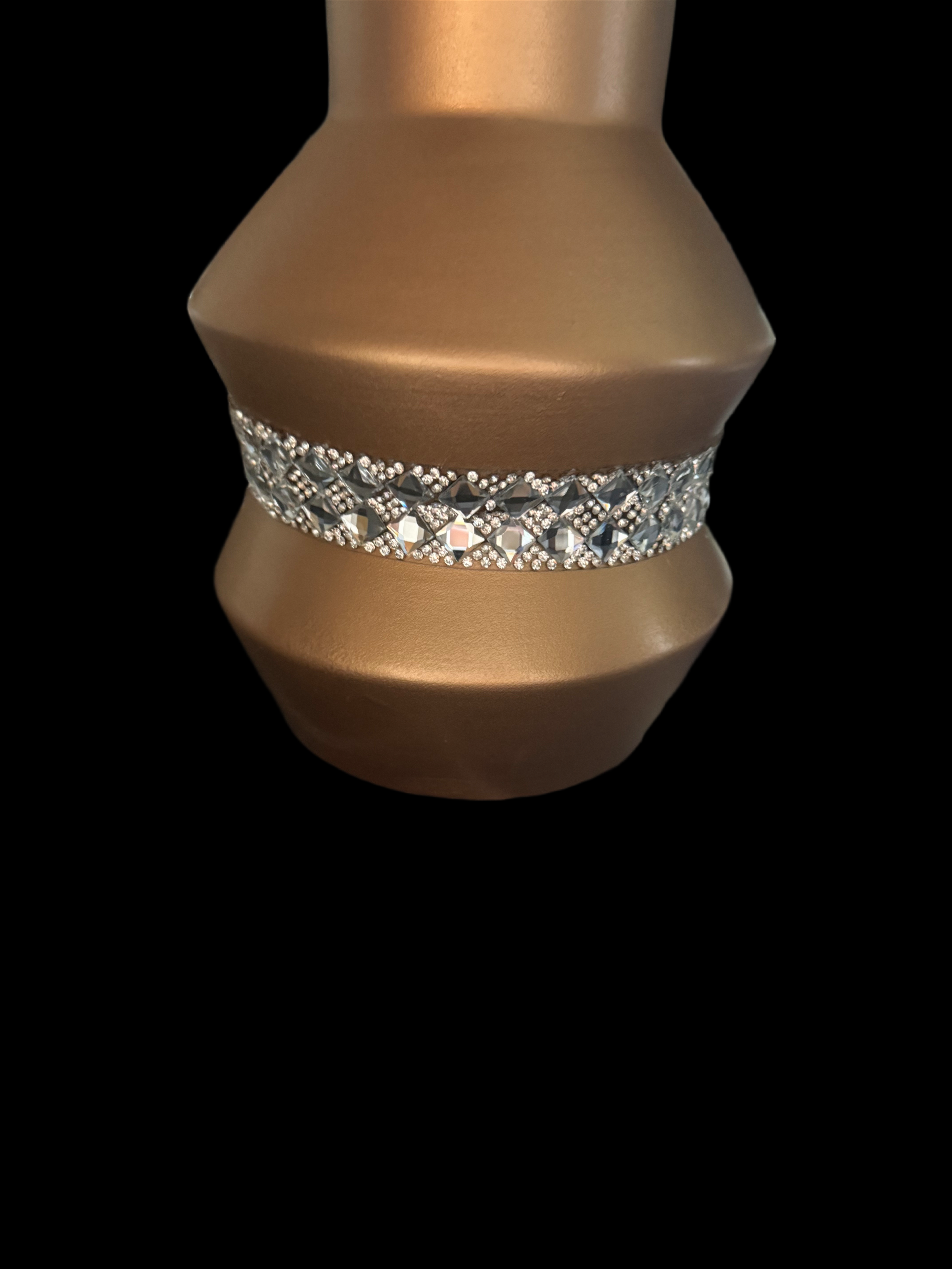 Metallic Gold Tall Vase
